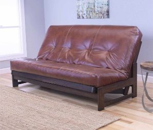 Picture of Low Arm Reclaimed Mocha Full Futon Frame