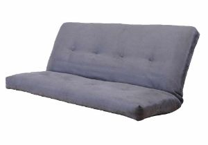 Picture of Suede Gray Innerspring Futon Mattress Full