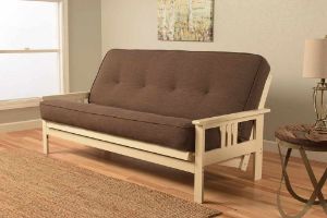 Picture of Linen Cocoa Innerspring Futon Mattress Full