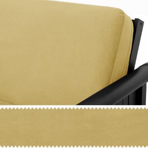 Picture of Unisuede Khaki Skirted Futon Cover 314