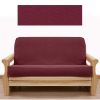 Solid Burgundy Futon Cover