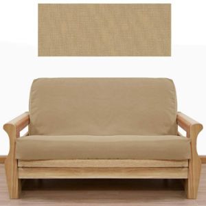 Picture of Solid Tan Futon Cover 413