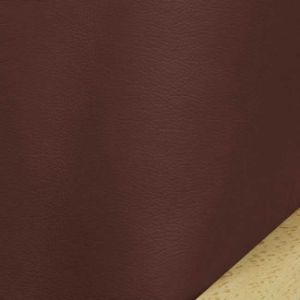 Faux Leather Burgundy Fabric