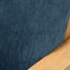 Chenille Navy Blue Furniture Slipcover