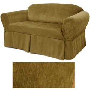 Picture of Chenille Mink Furniture Slipcover 232