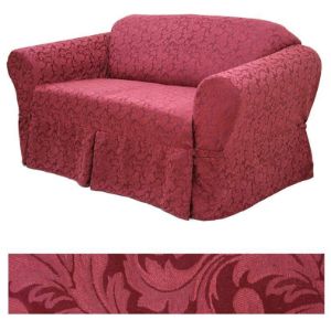 Picture of Damask Berry Furniture Slipcover 587
