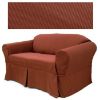 Elegant Ribbed Brick Furniture Slipcover