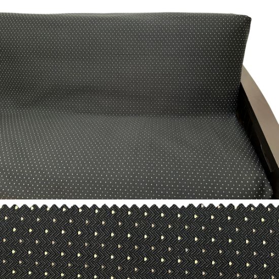 Picture of Citadel Black Click Clack Futon Cover 129 Full