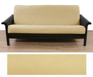 Picture of Twill Oatmeal Futon Cover 185