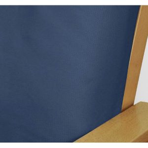 Picture of Solid Navy Fitted Mattress Cover 408