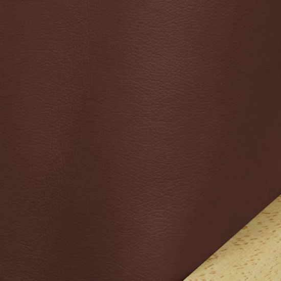 Faux Leather Burgundy Futon Cover