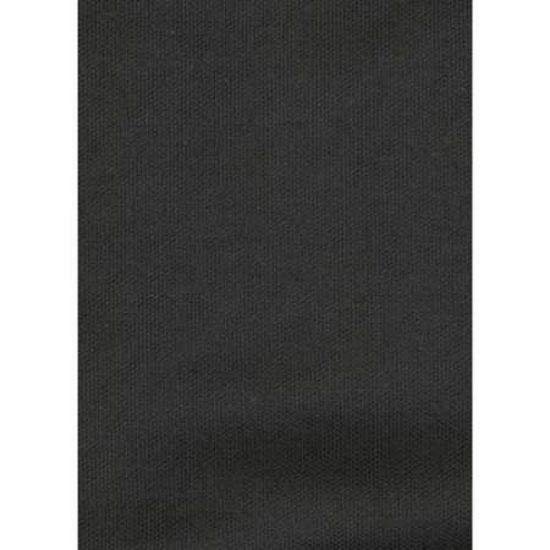 Polycotton Solid Black Fabric