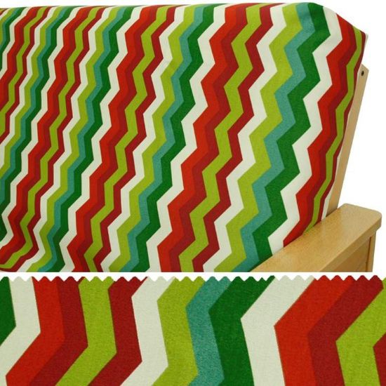 Panama Wave Jewel Click Clack Futon Cover