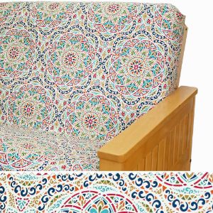 Picture of Outdoor Mosaic Click Clack Futon Cover 276