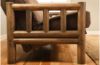 Picture of Log Rustic Walnut Full Futon with Marmont Thunder Mattress