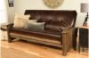 Picture of Washington Rustic Walnut Full Futon with Oregon Trail Java Mattress