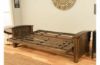 Picture of Washington Rustic Walnut Full Futon with Oregon Trail Java Mattress