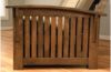 Picture of Washington Rustic Walnut Full Futon with Suede Chocolate Mattress