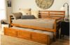 Picture of Boho Barbados Daybed with Linen Stone Mattress With Trundle