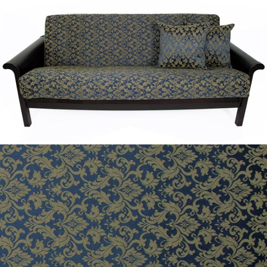 Brisbane Orion Futon Cover 351 Queen with 2 Pillow