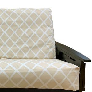 Picture of Lattice Beige Bed Cover 370