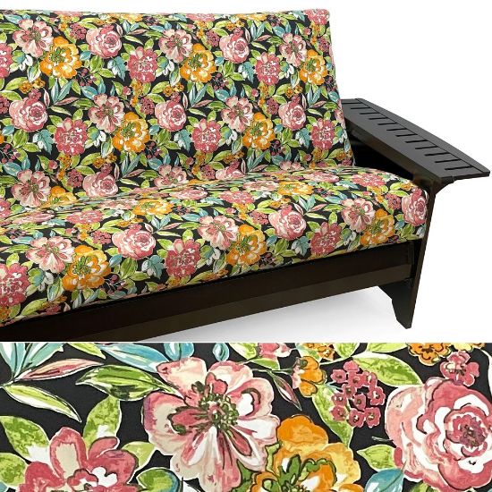 Outdoor Flower Patch Futon Cover Chair