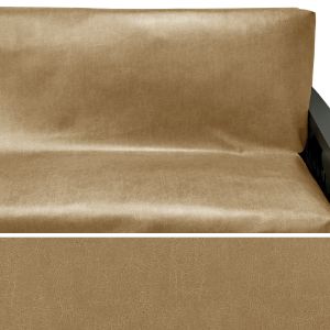 Picture of Faux Leather Bark Fitted Mattress Cover 460