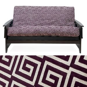 Picture of Maze Plum Bed Cover 464
