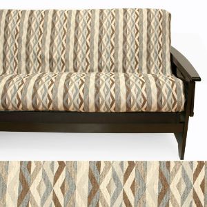 Picture of Fraction Slate Click Clack Futon Cover 499