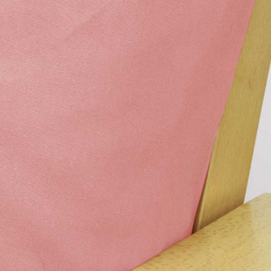 Poplin Pink Dining Chair Cover