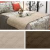 Quilted Suede Bed Protector