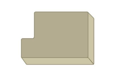 Picture of Stretch Pique Medium Taupe Elasticized Cushion Cover 706