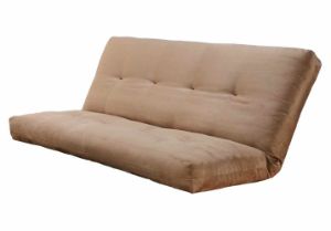 Picture of Suede Peat Innerspring Futon Mattress Queen