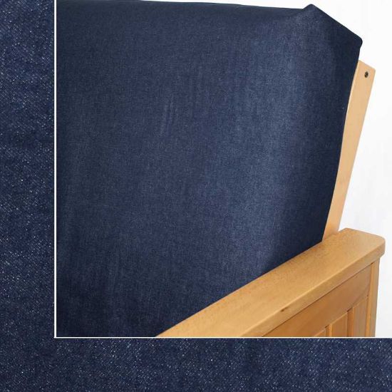 Jeans Indigo Elasticized Cushion Cover