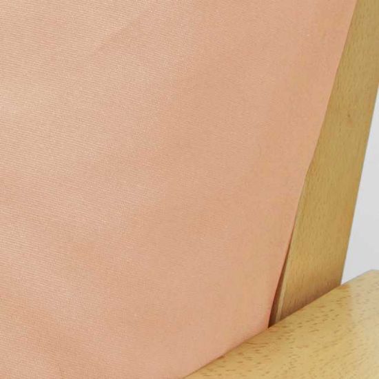 Poplin Peach Elasticized Cushion Cover
