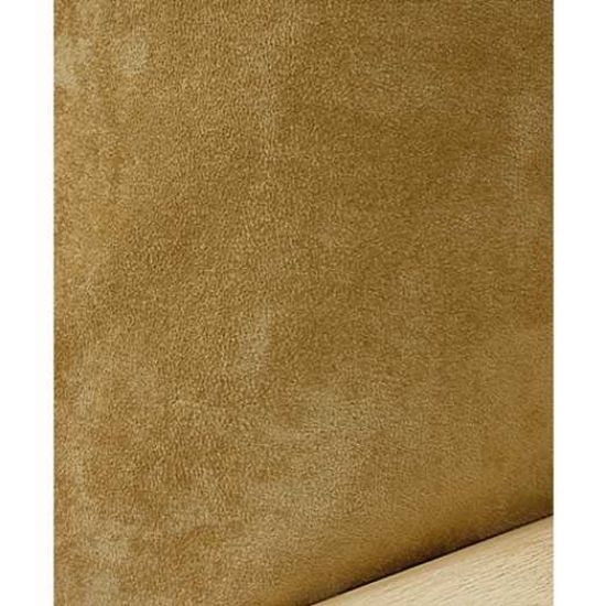 Suede Camel Zippered Cushion Cover