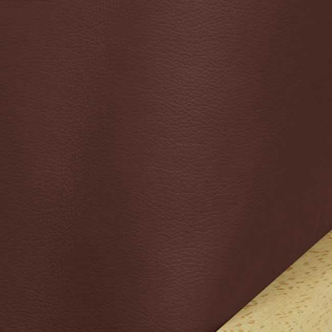 Faux Leather Tobacco Zippered Cushion Covers Are Made To Measure