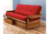 Picture of Tray Arm Butternut Full Futon Frame