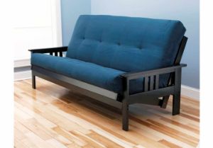Picture of Mission Arm Black Full Futon Frame