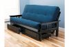 Picture of Mission Arm Black Full Futon Frame