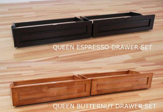 Picture of Set of 2 Queen Futon Drawers
