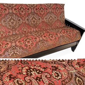 Picture of Floral Chenille Click Clack Futon Cover 920