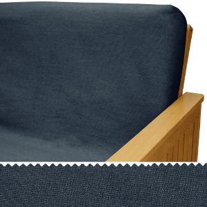 Picture of Burlap Blue Elasticized Cushion Cover 159