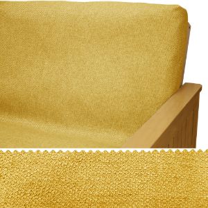 Picture of Burlap Gold Custom Furniture Slipcover 141