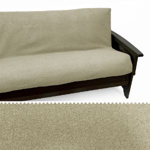 Picture of Burlap Sand Click Clack Futon Cover 166 Full