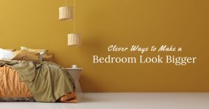 Clever Ways to Make a Bedroom Look Bigger