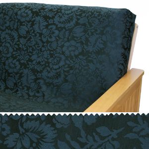 Picture of Damask Navy Fabric by Yard 222