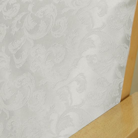 Picture of Damask Off White Custom Furniture Slipcover 148