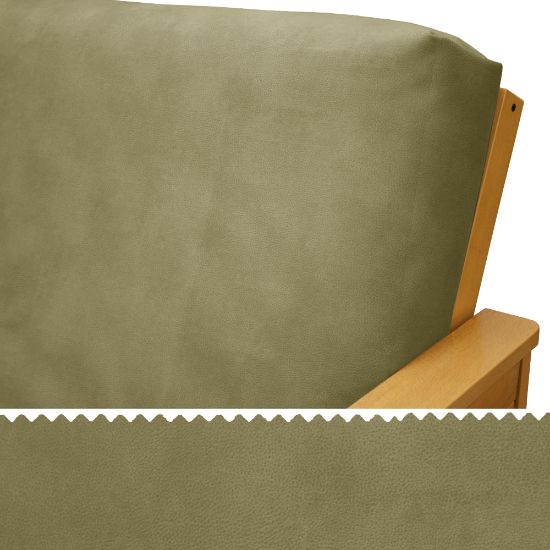 Picture of Olive Microsuede Futon Cover 118 Twin