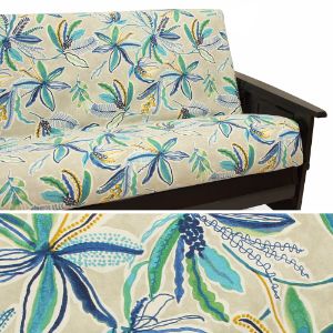 Picture of Outdoor Caribbean Futon Cover 242 Full